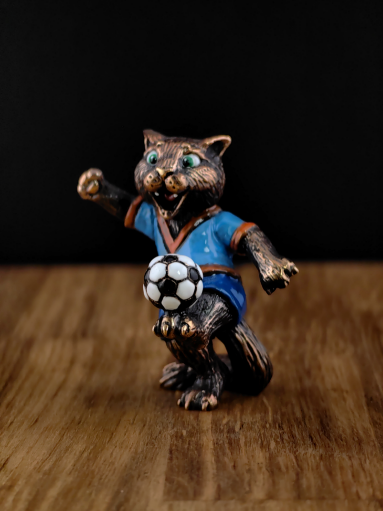 Кот-футболист